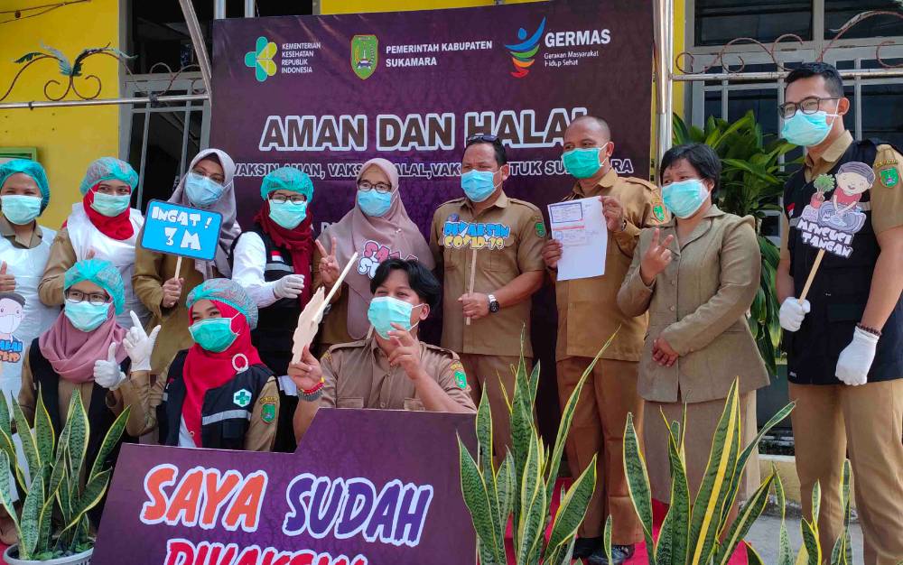 Tenaga Pendidik Tetap Prioritas dalam Program Vaksinasi Covid-19 di Sukamara