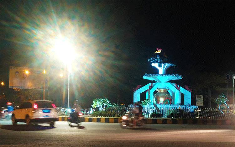 Bundaran Burung Palangka Raya Perlu Traffic Light Antisipasi Kecelakaan