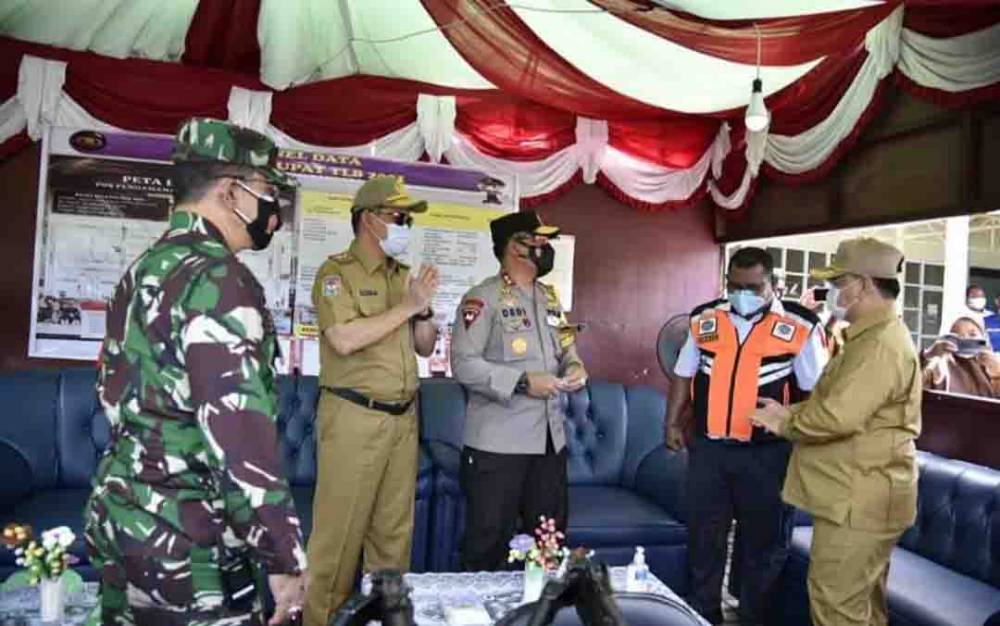Sekda Kalteng Berharap Kasus Konfirmasi Covid-19 di Kotim Semakin Turun