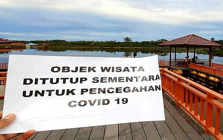 Cegah Penularan Covid-19, Disbudparpora Barito Utara Tutup Sementara Tempat Wisata