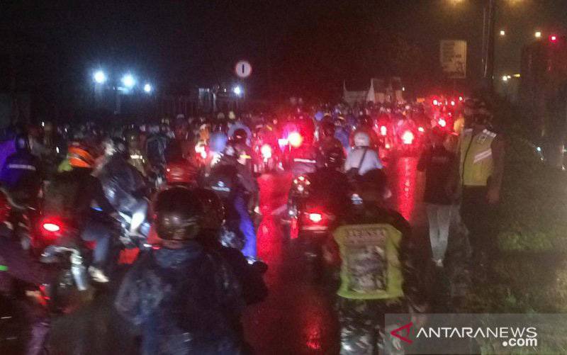 Polisi Tangkap Provokator Pemudik di Pos Penyekatan