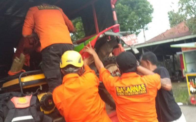 Tiga Pemudik Hanyut saat Coba Lewati Jalur Sungai