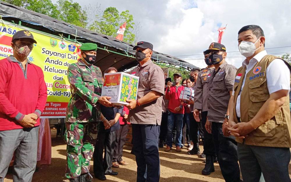 Kapolda Kalteng Kunjungan Kerja ke Barito Timur