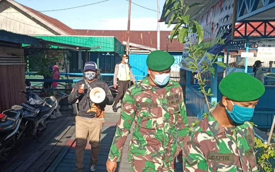 Dandim Palangka Raya Kerahkan Personel Perkuat Pengawasan Tempat Wisata