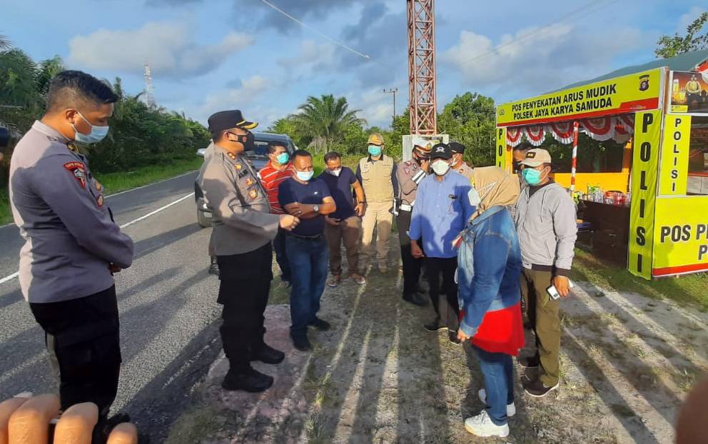 Polres Kotim Tambah Personel Cegah Wisatawan ke Pantai Ujung Pandaran