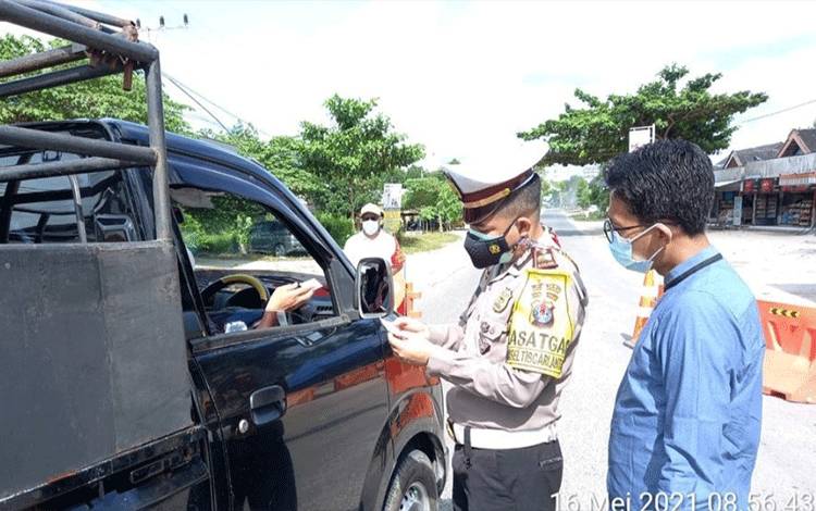 Penyekatan Ruas Jalan Menuju Obyek Wisata Terus Dilakukan Hingga Senin 17 Mei