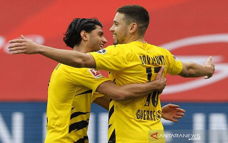 Dortmund Kunci 4 Besar Selepas Menang di Mainz