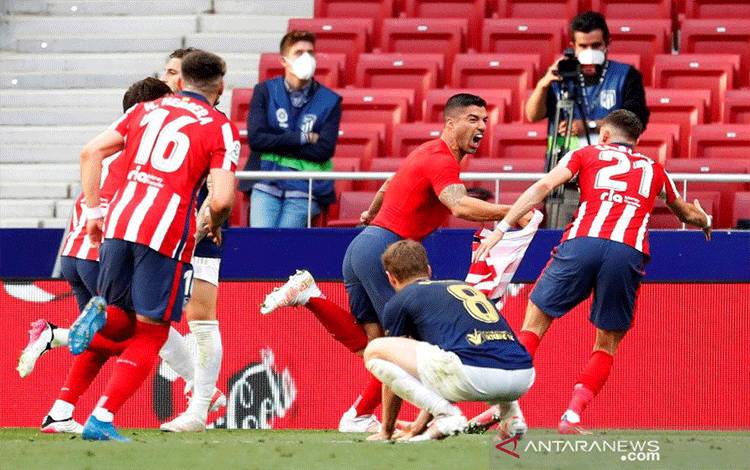 Menang Dramatis atas Osasuna, Atletico Madrid Tetap Puncaki Klasemen