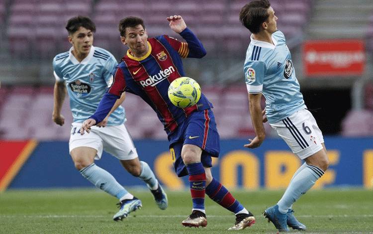 Ditaklukkan Celta Vigo, Barcelona Tersingkir dari Perburuan Gelar