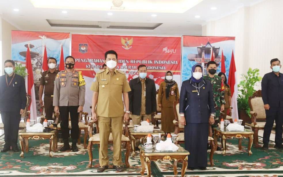 Presiden Jokowi Ingatkan Kepala Daerah Bertanggungjawab Terhadap Pertumbuhan Ekonomi