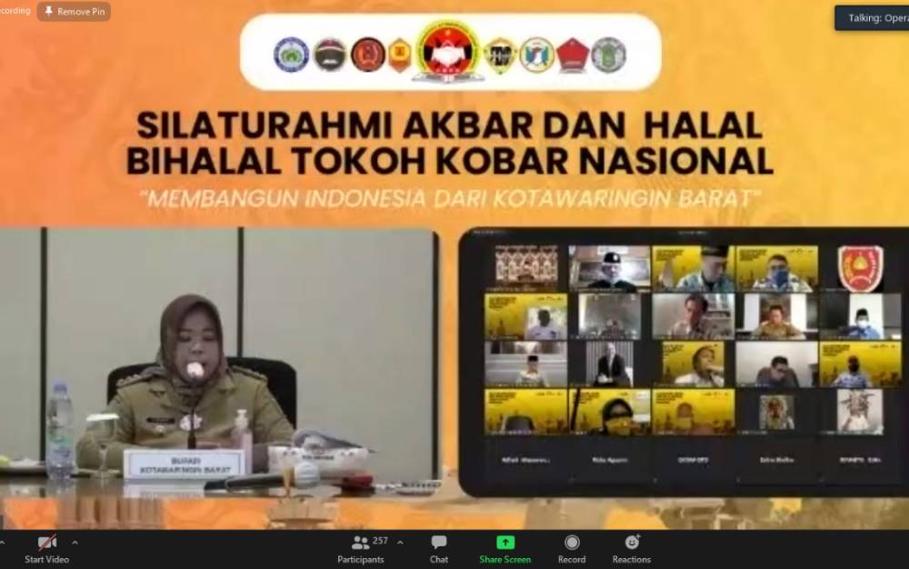 Pandemi Covid-19 Tak Halangi Silaturahmi dan Halal Bihalal Lebaran Secara Virtual