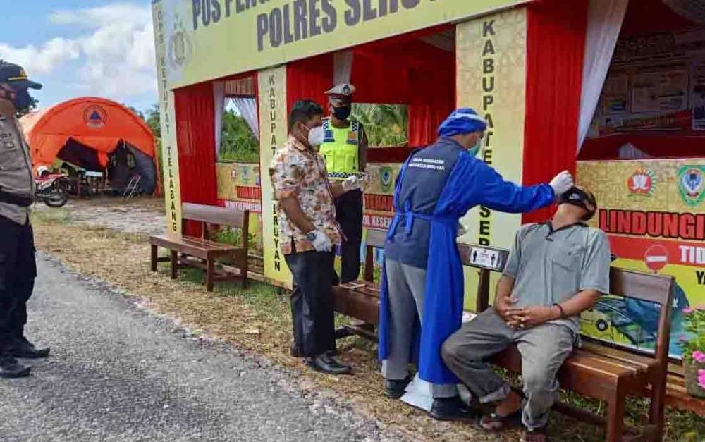 Masuk Kuala Pembuang, Pelaku Perjalanan Diswab Antigen