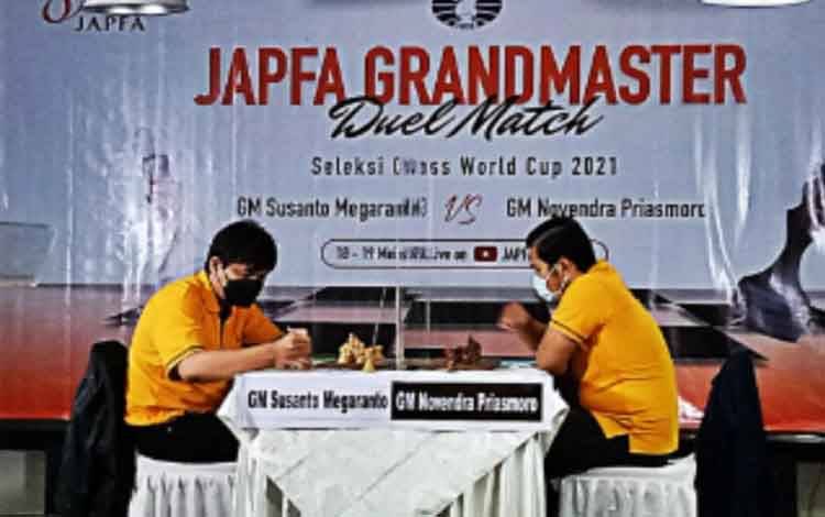 Susanto dan Novendra Berebut Tiket Piala Dunia Catur 2021