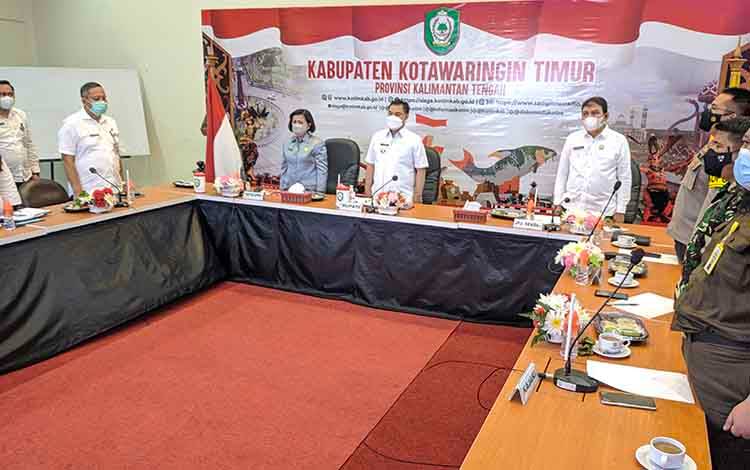 Stok 9.765 Vaksin di Kotim Diminta Segera Diselesaikan Dalam Waktu 10 Hari Kedepan