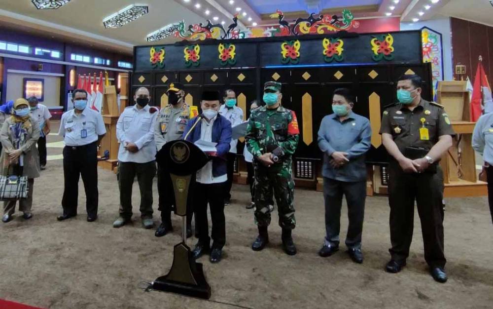 Gubernur Kalteng Warning Penanganan Covid-19 di 4 Kabupaten
