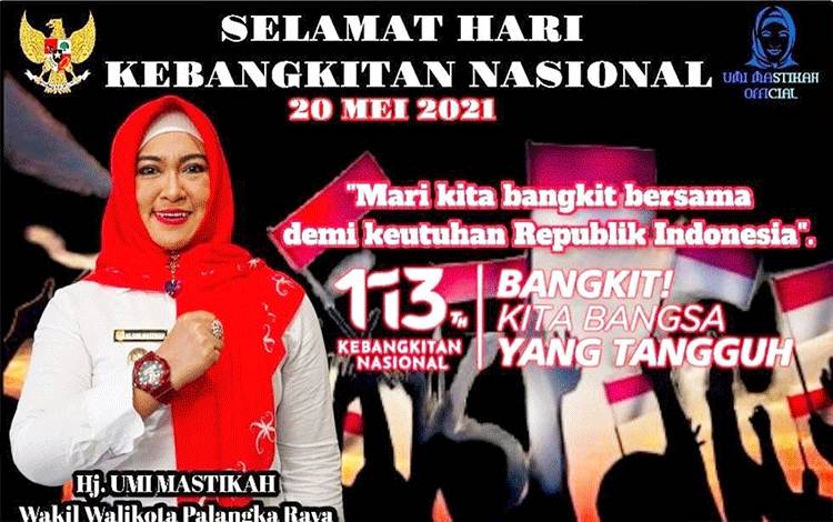 Wakil Wali Kota Palangka Raya: Jadikan Harkitnas Momentum Bangkit Dari Pandemi