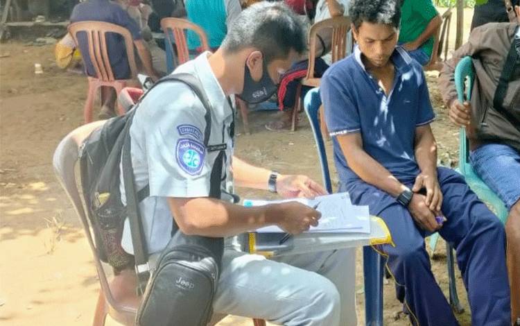 Jasa Raharja Kalteng Serahkan Santunan Korban Kecelakaan Bus Damri