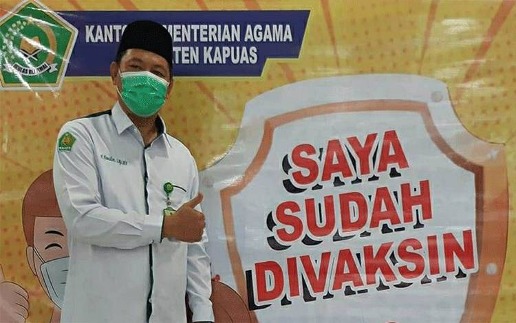 ASN di Lingkungan Kemenag Kapuas Telah Jalani Vaksinasi Tahap Pertama