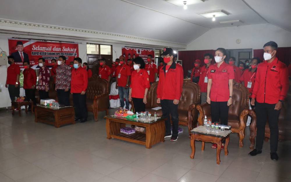 Rakercab DPC PDIP Pulang Pisau untuk Evaluasi Kinerja