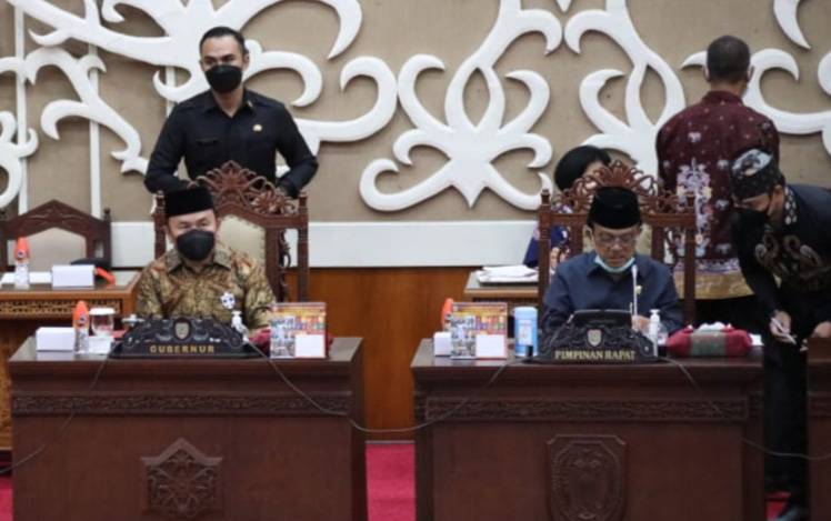 DPRD Kalteng Apresiasi Gubernur Kalteng Perhatikan Rekomendasi LKPj 2020