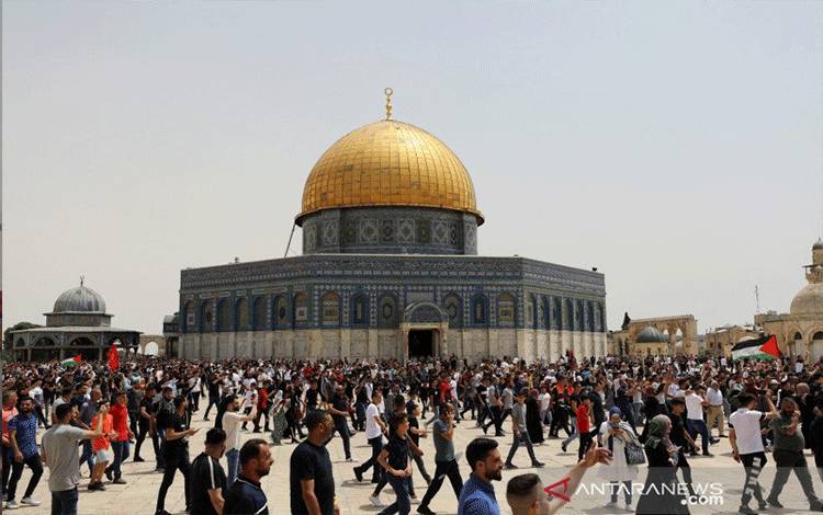 Pasukan Pendudukan Israel Serang Pengunjuk Rasa di Yerusalem