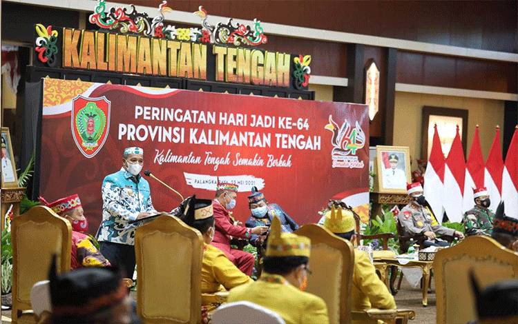 HUT Kalteng Momen Tingkatkan Sinergi Pembangunan