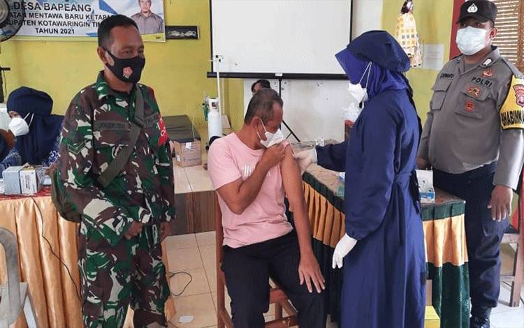 2.287 Lansia di Kotim Jadi Sasaran Vaksinasi Dalam 2 Hari Terakhir