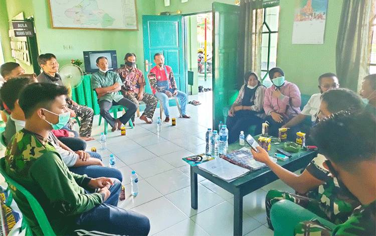 Koramil 1013-03 Teweh Tengah Buka Pendaftaran Komcad