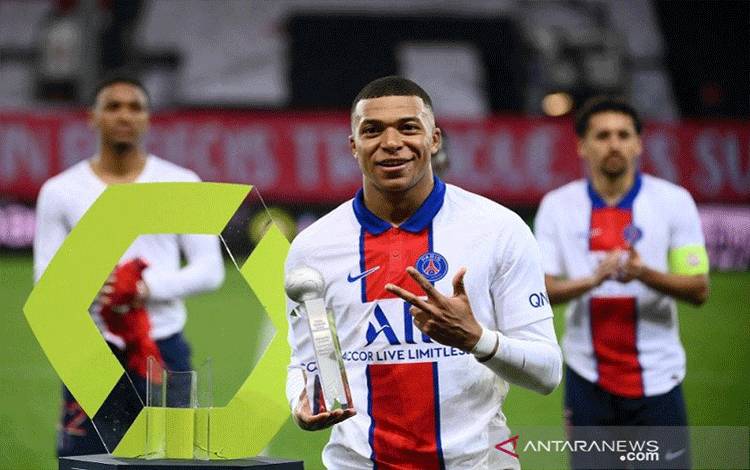 Kylian Mbappe Jadi Top Skor Liga Prancis Tiga Musim Beruntun