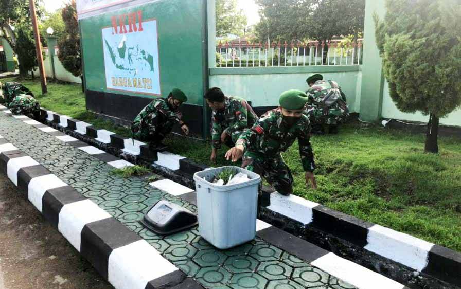 Dandim 1013 Muara Teweh: Kebersihan Lingkungan Kerja Bisa Tingkatkan Semangat Kerja