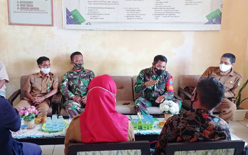 Danramil Teweh Tengah Hadiri Rapat Pembentukan KKM Kecamatan Teweh Baru