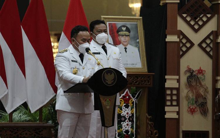 Sugianto Sabran Ingatkan Pentingnya Sinergitas Bangun Perekonomian Kalteng