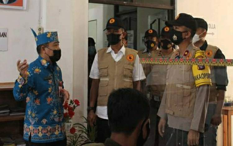 Disdukcapil Kapuas Terima Kunjungan Tim Satgas Saber Pungli