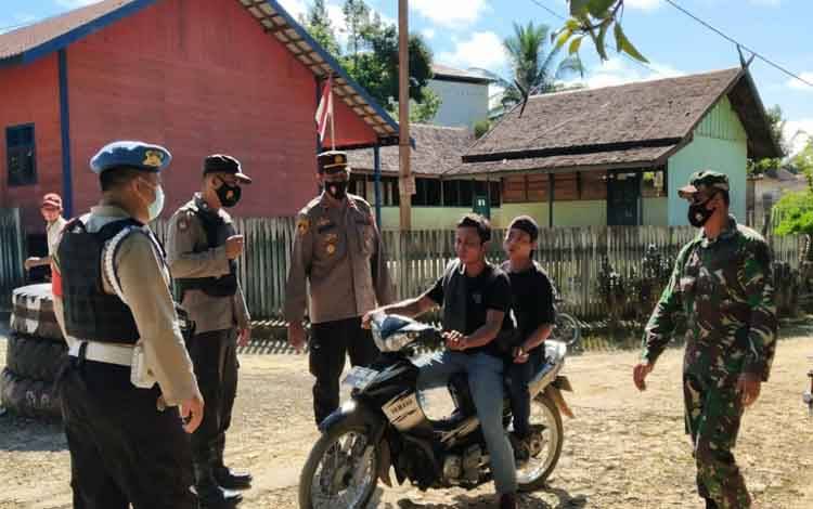 Warga Desa Tumbang Manjul Diingatkan Disiplin Protokol Kesehatan