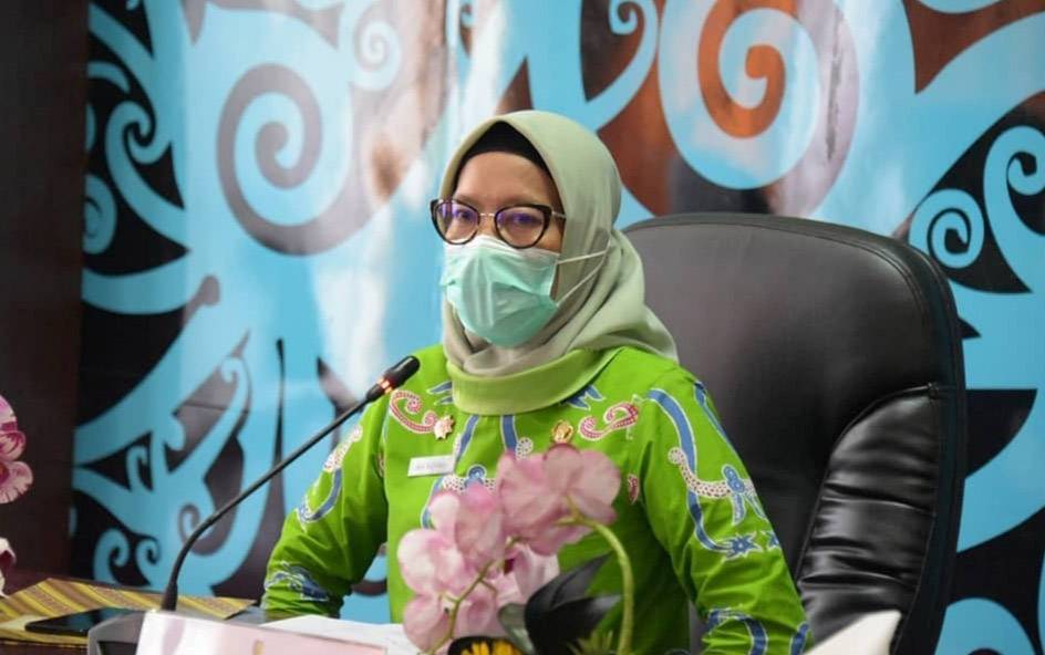 Sekda Palangka Raya Minta Semua SOPD Tanggung Jawab Disiplinkan Prokes