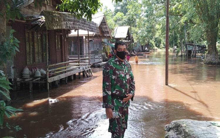 Rumah Warga di Kelurahan Marang Kebanjiran