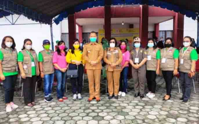 Bupati Gunung Mas Apresiasi Baksos yang Dilaksanakan GOW, PMI dan KPA