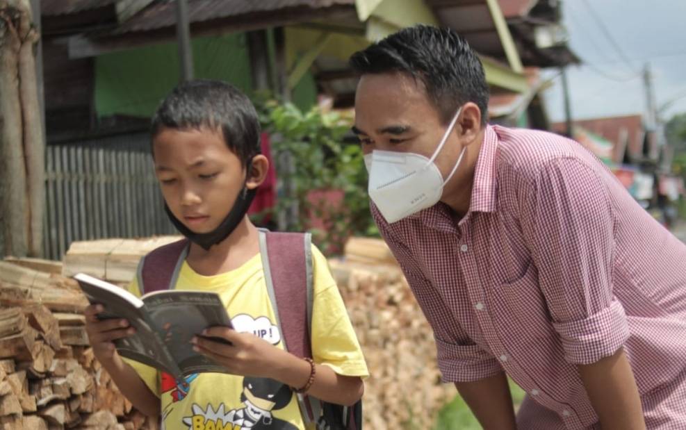 Tingkatkan Literasi Kalteng Bersama Gerakan Sembako Buku