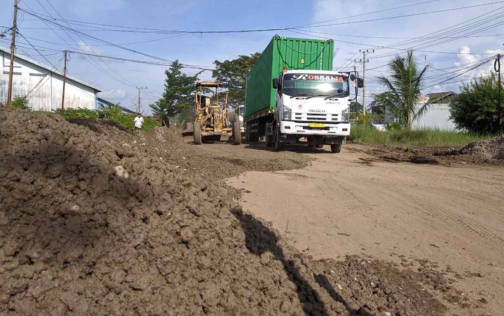 Dinas PUPR Kotim Tunggu Kejelasan Pemprov Kalteng terkait Perbaikan Jalan Lingkar Selatan