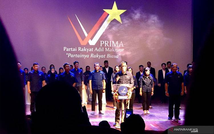 Pengurus PRD Deklarasi Partai Baru Usung Visi Politik Sejahtera