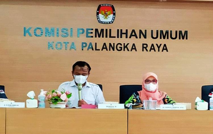 KPU Kota Palangka Raya Gelar Rapat Rekapitulasi Daftar Pemilih Berkelanjutan