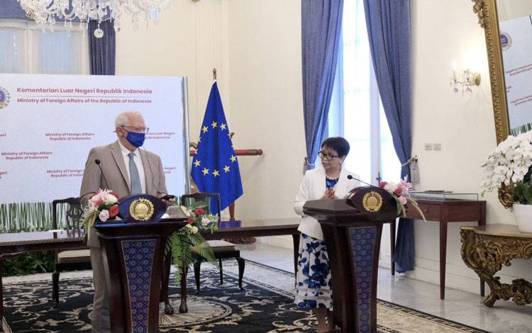 Indonesia Harapkan Dukungan EU untuk Wujudkan Kemerdekaan Palestina
