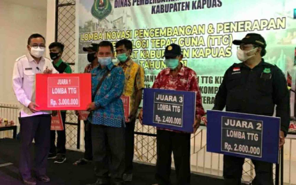 Hasil Karya Legislator Ini Raih Juara 1 Lomba Inovasi Teknologi Tepat Guna Tingkat Kapuas