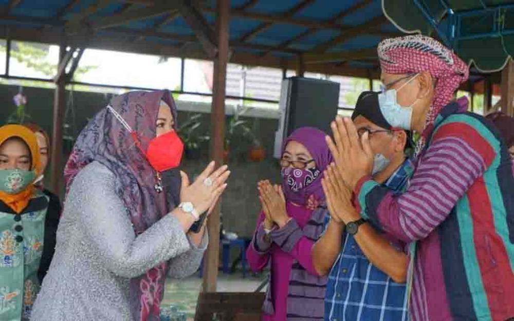 Wakil Wali Kota Palangka Raya Kunjungi Pecinta Sepeda Tua