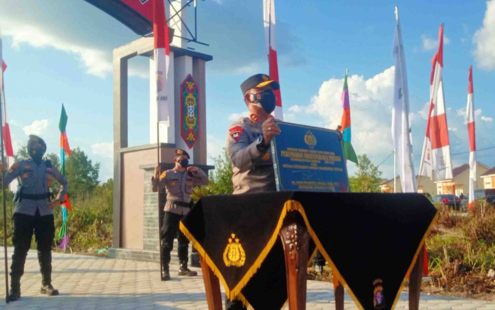 Kapolda Kalteng Luncurkan 775 Rumah untuk Anggota Pegawai Negeri Pada Polri