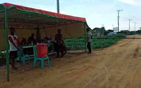 Belasan Warganya Positif Covid-19, Desa Sebuai Timur Terapkan Lockdown