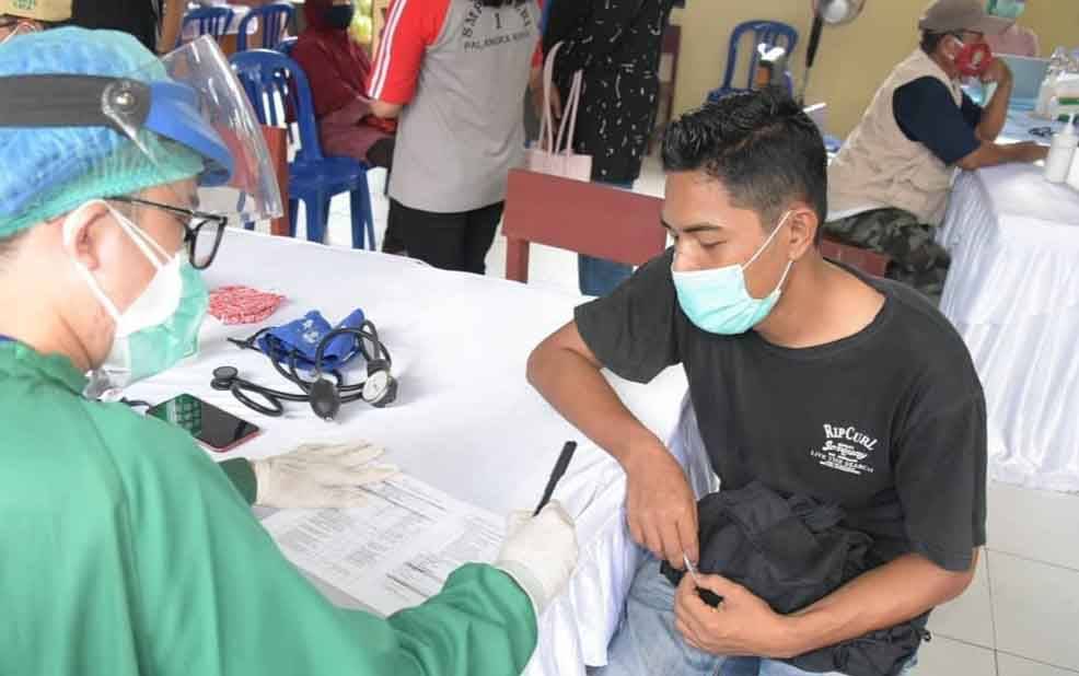 Satpam Hingga Petugas Kebersihan Sekolah di Palangka Raya akan Divaksin
