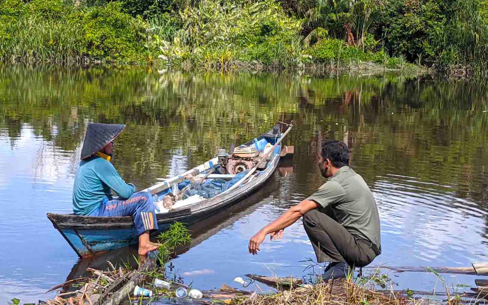 Buaya di Sungai Cempaga Sering Muncul pada Malam Hari