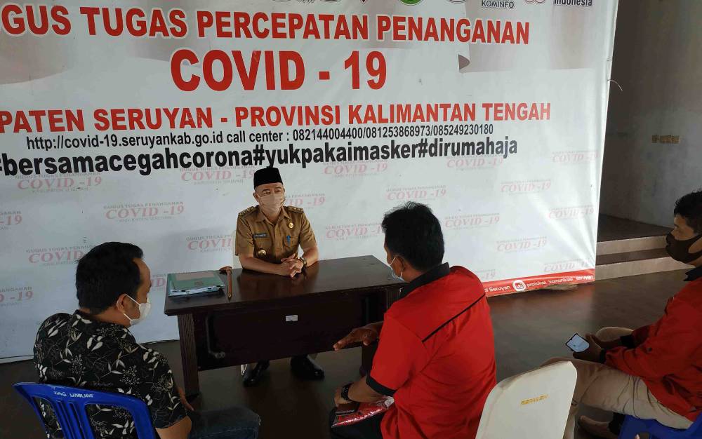 Bupati Seruyan Berbagi Pengalaman Sembuh dari Covid-19