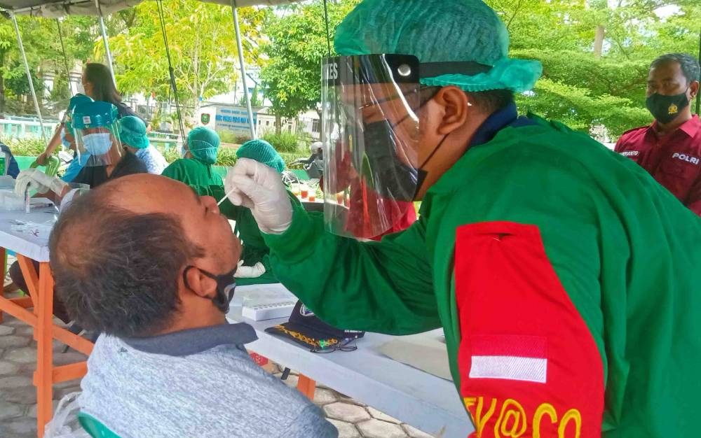 16 Pelanggar Protokol Kesehatan Jalani Rapid Antigen, 1 Orang Positif